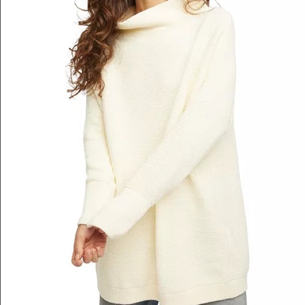 Free people Ottoman Ribbed tunic sweater
